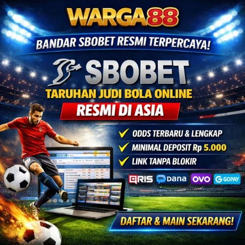 Warga88: Agen SBOBET88 Judi Bola Online Server Resmi SBOBET Asia